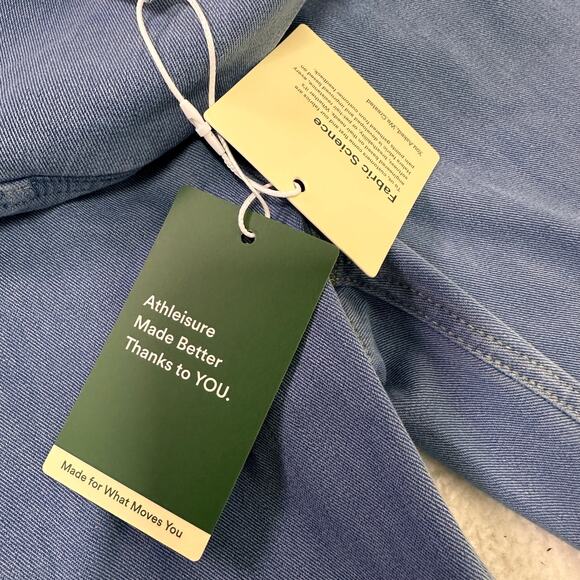 Halara Flex Denim High Rise Flare Jeans Stretch Pull On Blue Size Small - Picture 8 of 11